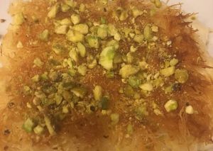 كنافة بالقشطة